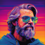 Retrato ilustrado de John McCarthy