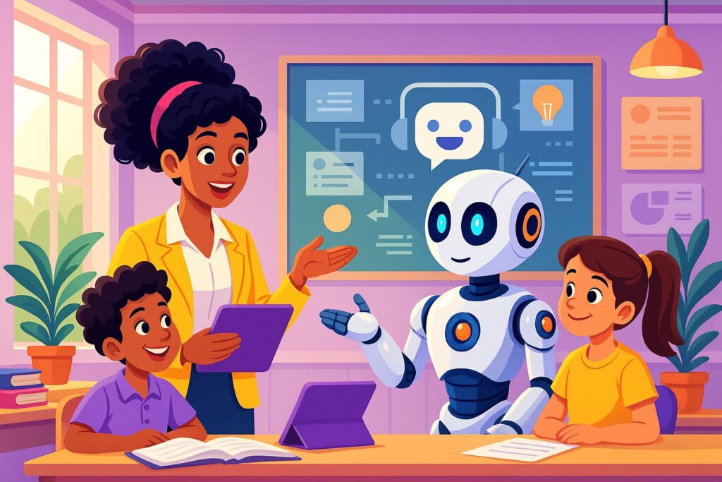 Chatbots educativos: cómo usar IA conversacional en el aula de forma pedagógica