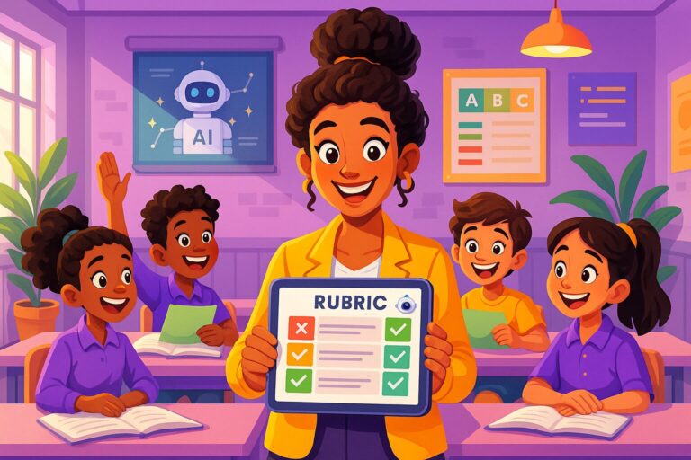 </noscript>Cómo crear una rúbrica de evaluación con IA paso a paso (plantillas y ejemplos)