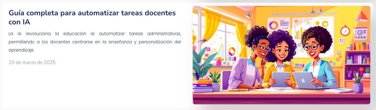 Cómo la IA puede ayudarte a programar tus clases de forma automática