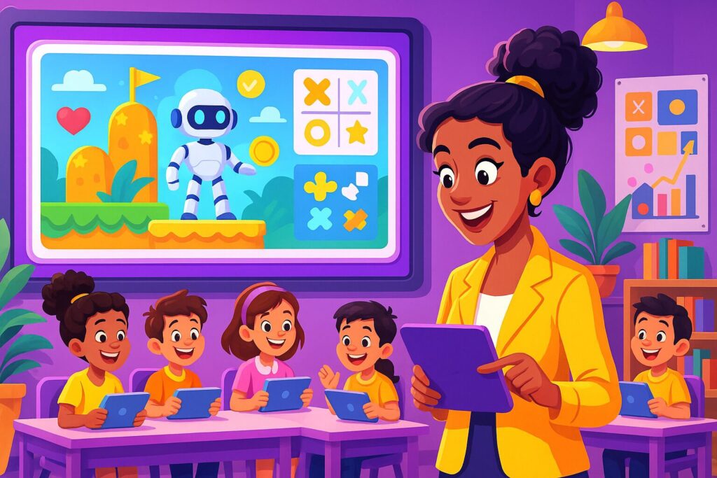 ¿Cómo usar la IA para crear juegos educativos y actividades interactivas?