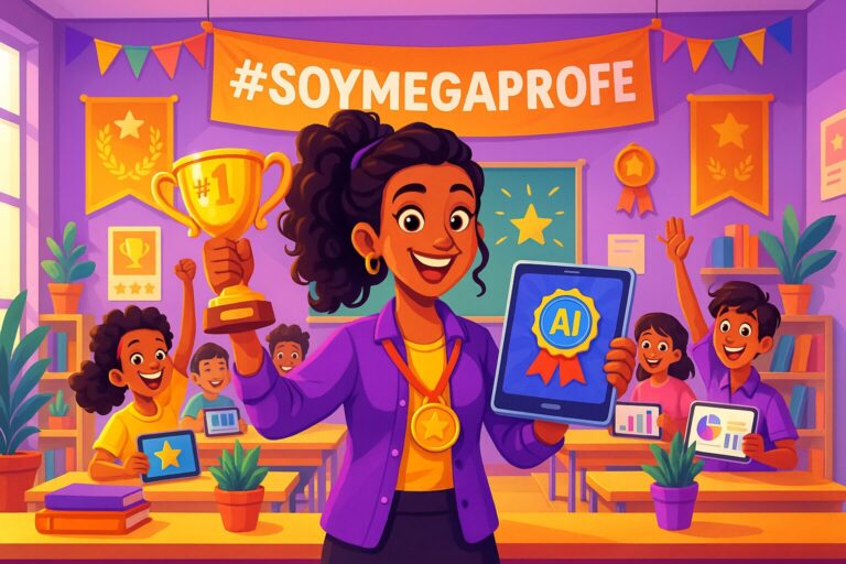 Concurso #SoyMegaprofe: Impulsa tu aprendizaje con IA y gana premios