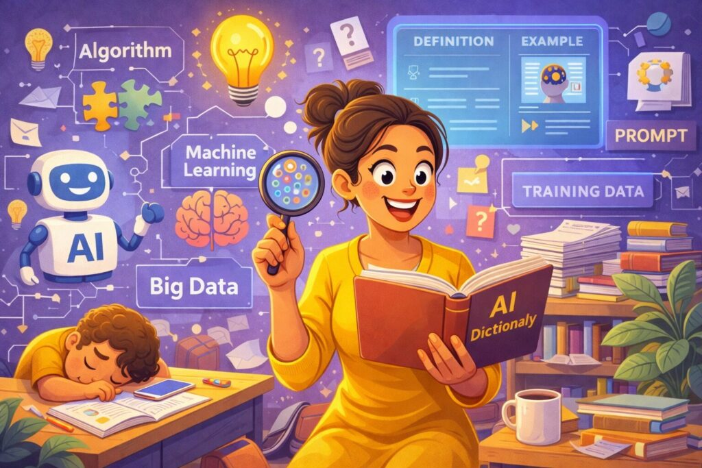 Diccionario de IA para Docentes: ¿Qué es, qué significa y cómo se usa el lenguaje de la Inteligencia Artificial?