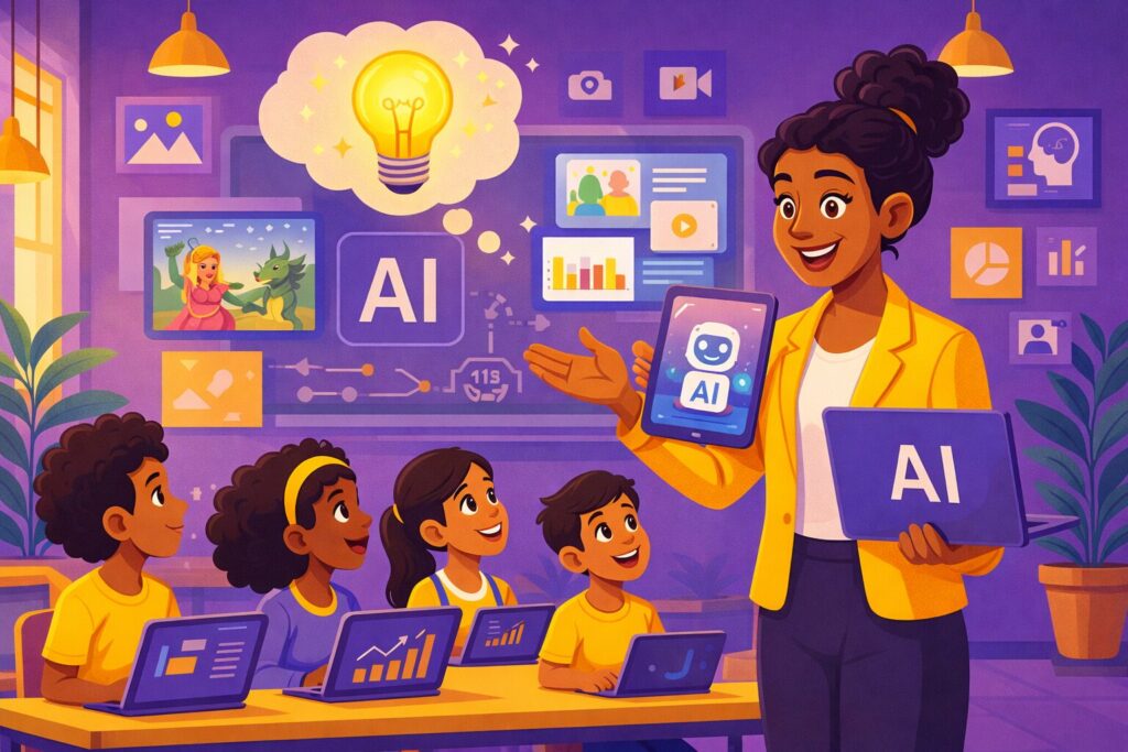 Cómo Redactar la Mejor Solicitud a la IA para Generar Imágenes, Vídeos y Presentaciones Educativas