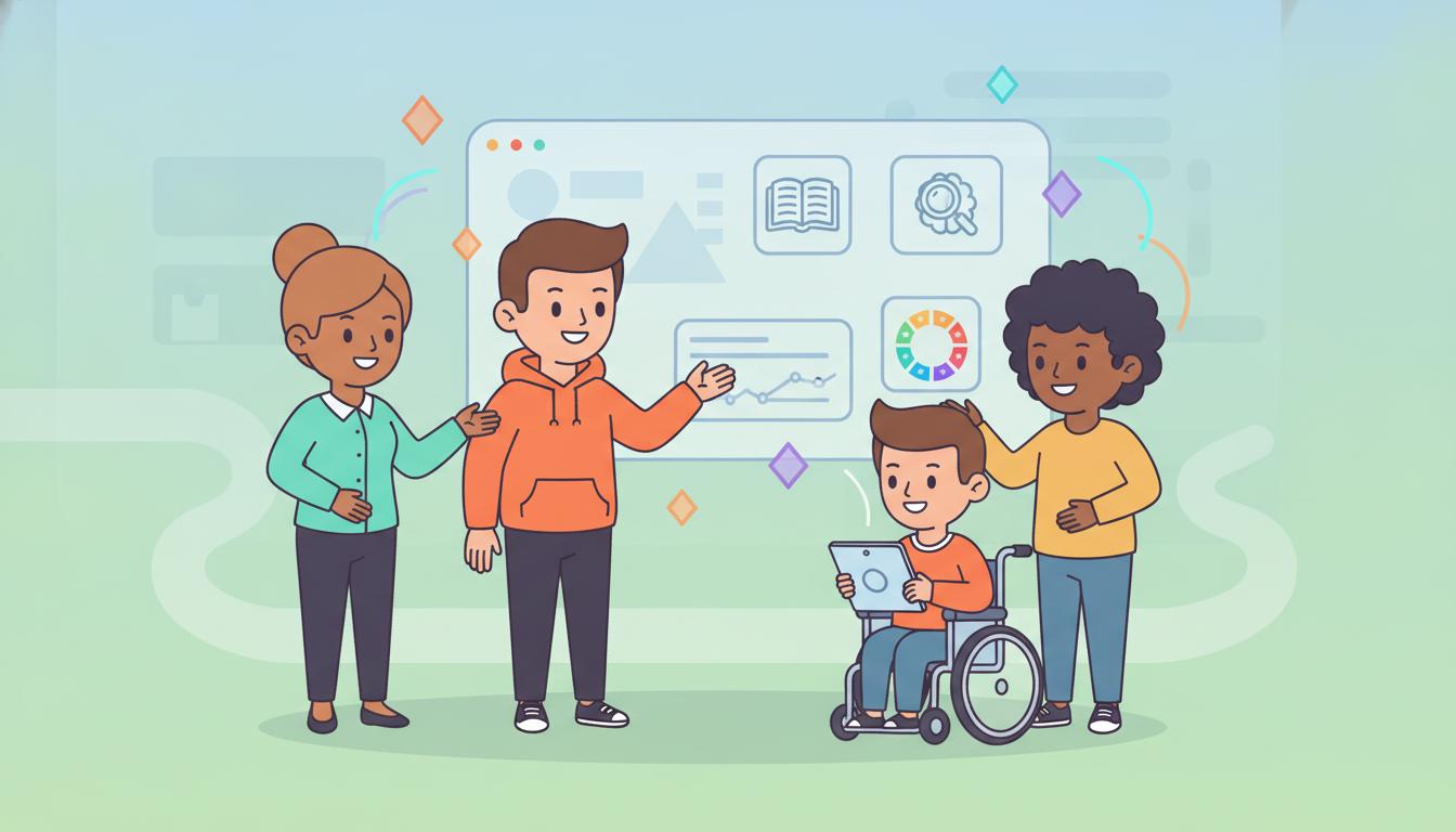 Descubre cómo la inteligencia artificial facilita la inclusión educativa y la adaptación de materiales para alumnos con necesidades específicas de apoyo educativo.