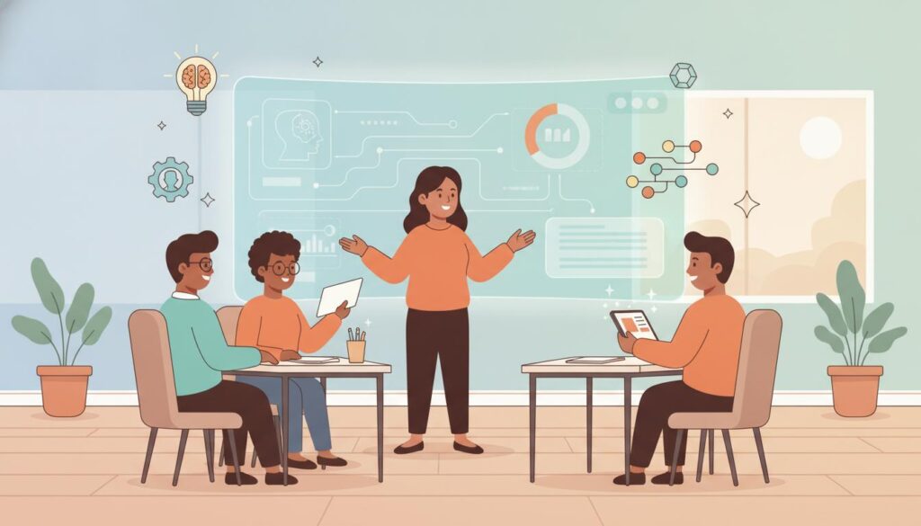 Descubre cómo la inteligencia artificial facilita la aplicación del Diseño Universal para el Aprendizaje (DUA) en el aula de adultos, permitiendo una personalización real y efectiva.