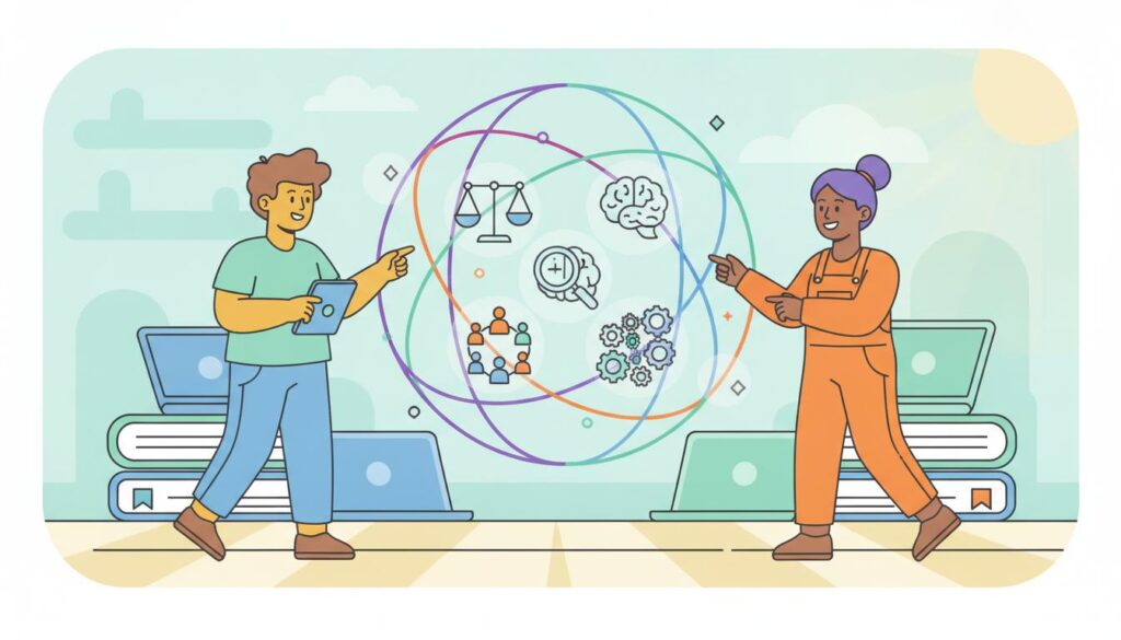 Descubre cómo utilizar la inteligencia artificial para auditar y mejorar la inclusión de tus materiales didácticos mediante el Diseño Universal para el Aprendizaje durante este verano.