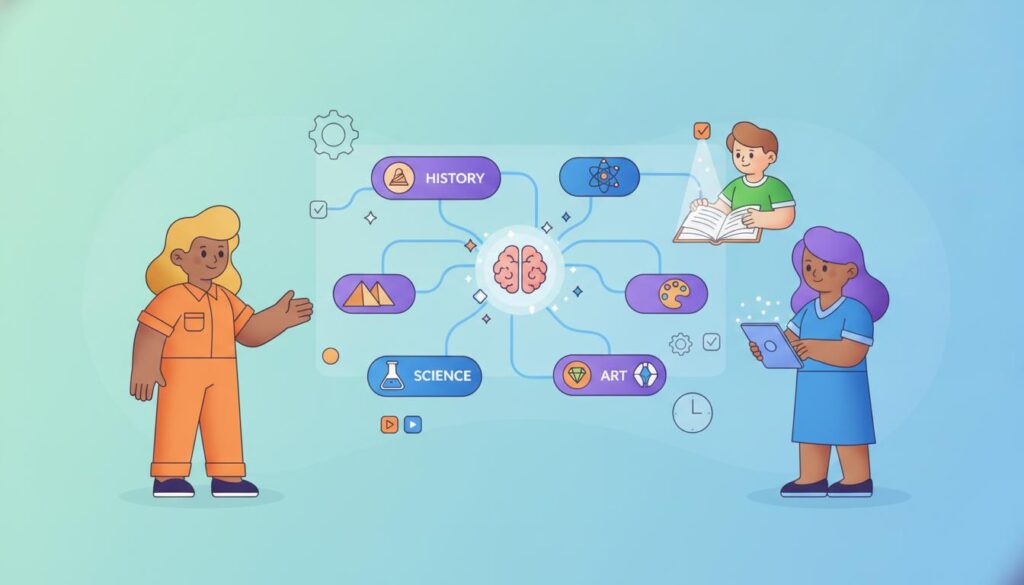 Descubre cómo coordinar proyectos entre materias usando IA para automatizar tareas pesadas y centrarte en lo que importa: el aprendizaje del alumno.