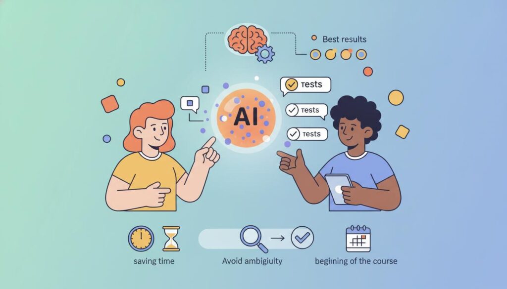 Descubre cómo aprovechar los mejores resultados de la IA para diseñar cuestionarios de evaluación eficaces, evitando la ambigüedad y ahorrando tiempo en este inicio de curso.